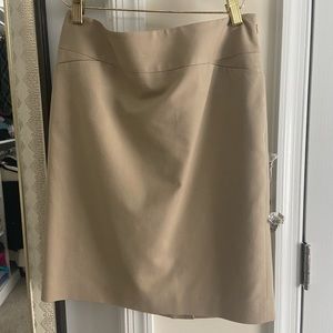 Tan Halogen pencil skirt in size 4P